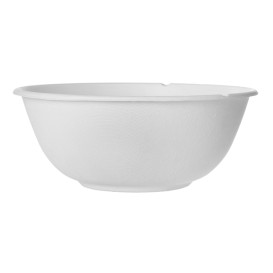 Bol Canne à Sucre Bagasse Blanc 1360ml (400 Utés)