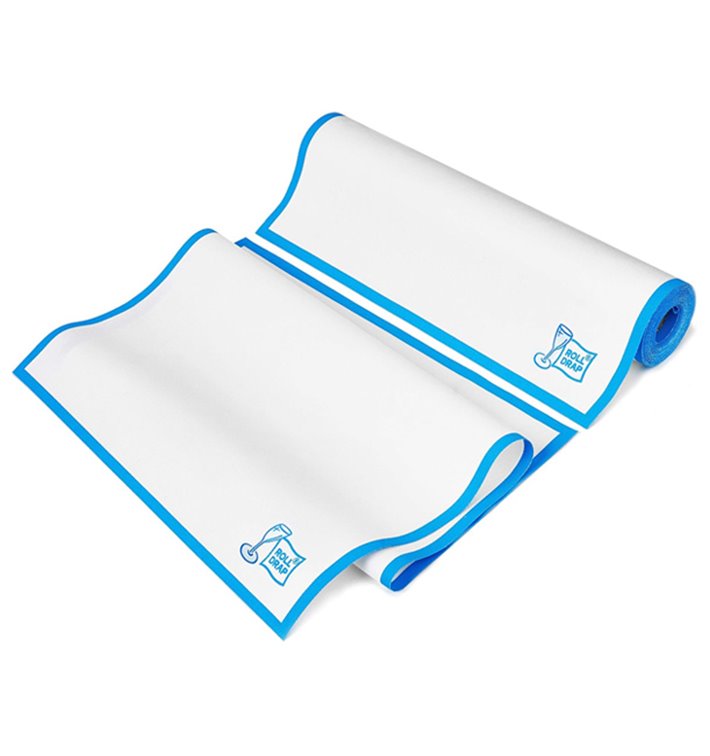 Torchons "Roll Drap" avec Bande Bleue 40x80cm P80cm (8 Utés) Torchons "Roll Drap" avec Bande Bleue 40x80cm P80cm (8 Utés)