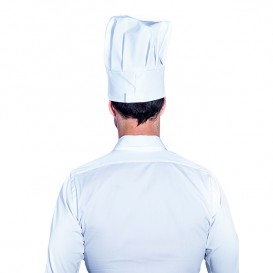 Toque en TST Cuisinier Chef Blanc (10 unités)