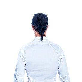 Bandana Cuisinier Coton Noir (1 Unité)