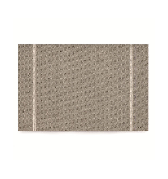 Set de Table "Day Drap" Gris-Vert 32x45cm (12 Utés) Set de Table "Day Drap" Gris-Vert 32x45cm (12 Utés)