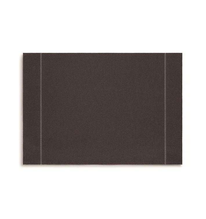 Set de Table "Day Drap" Anthracite 32x45cm (12 Utés) Set de Table "Day Drap" Anthracite 32x45cm (12 Utés)