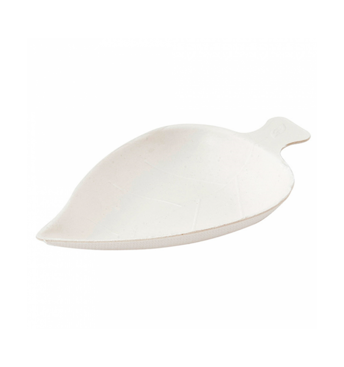 Mini Feuille Canne à Sucre Blanc 8x5,5 cm (500 Utés) Mini Feuille Canne à Sucre Blanc 8x5,5 cm (500 Utés)