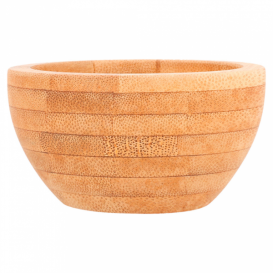 Mini Bol en Bambou Ø8x4,2cm (1 Uté)