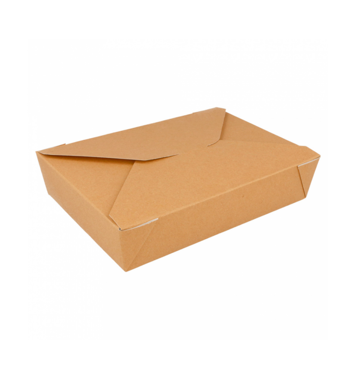Boîte Carton Américaine Naturel 19,7x14x4,6cm 1470ml (200 Utés) Boîte Carton Américaine Naturel 19,7x14x4,6cm 1470ml (200 Utés)