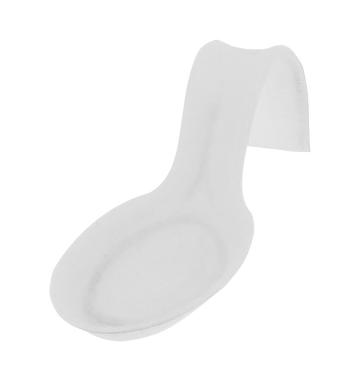 Mini Cuillère Canne à Sucre Blanc 12x4cm (600 Utés) Mini Cuillère Canne à Sucre Blanc 12x4cm (600 Utés)