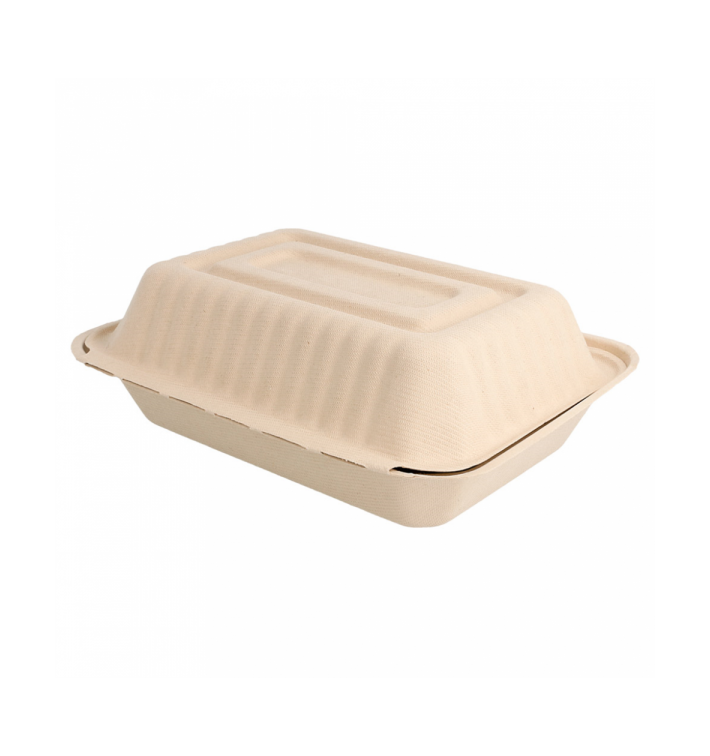 Boîte Canne à Sucre Naturel 165x225x64mm 1000ml (50 Utés) Boîte Canne à Sucre Naturel 165x225x64mm 1000ml (50 Utés)