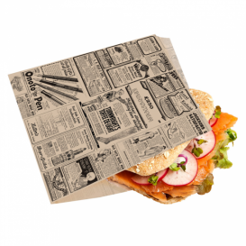 Sachet Ingraissable Ouverture latérale Journaux 16x16,5cm (5000 Utés)