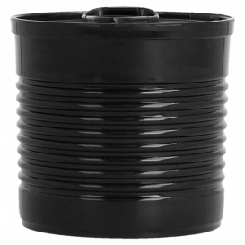 Boîte de Conserve Noire PS 110ml Ø6x5,7cm (25 Utés)