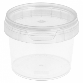 Récipient avec Couvercle Inviolable 120ml Ø6,9cm (1000 Utés)