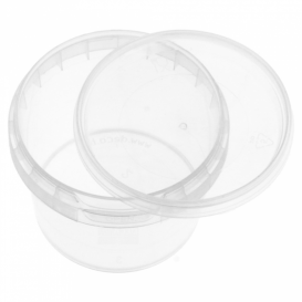 Récipient avec Couvercle Inviolable 120ml Ø6,9cm (1000 Utés)