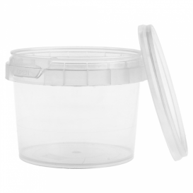 Récipient avec Couvercle Inviolable 120ml Ø6,9cm (1000 Utés)