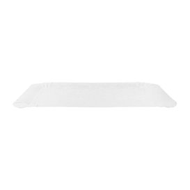 Plat rectangulaire en Carton Blanc 12x19 cm (100 Utés)