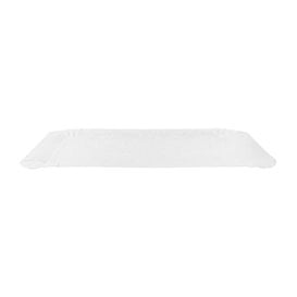 Plat rectangulaire en Carton Blanc 12x19 cm (1500 Utés)