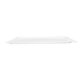 Plat rectangulaire en Carton Argenté 31x38 cm (50 Unités)