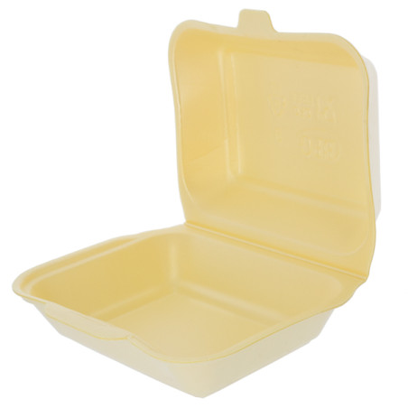 Boîte en FOAM LunchBOX Champagne 185x155x70mm (500 Unités)