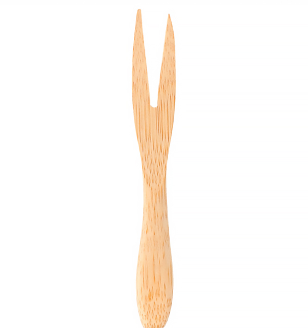 Mini Fourchette en Bambou Dégustation 9cm (1000 Unités)
