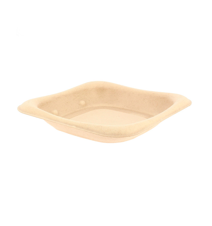 Emballage en Canne à Sucre 13x13cm (50 Utés) Emballage en Canne à Sucre 13x13cm (50 Utés)