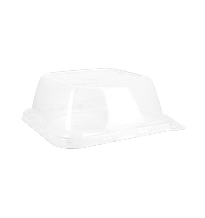 Couvercle PET pour Plateau Canne à Sucre 14x14x5,5cm (50 Utés) Couvercle PET pour Plateau Canne à Sucre 14x14x5,5cm (50 Utés)