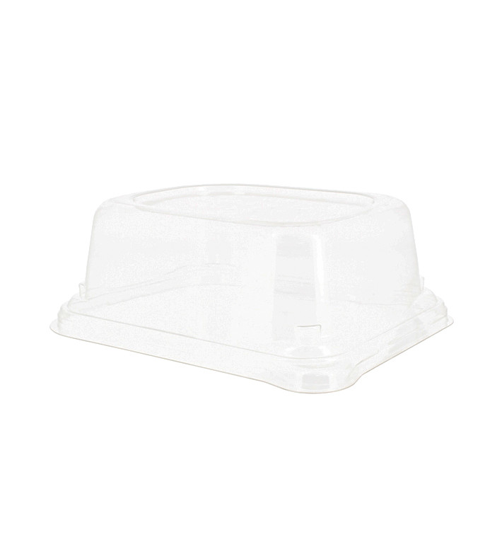 Couvercle PET pour Plateau Canne à Sucre 24x11x5cm (50 Utés) Couvercle PET pour Plateau Canne à Sucre 24x11x5cm (50 Utés)