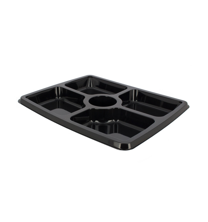 Plateau Plastique Rectangulaire 5C Noir 316x265x30mm (50 Utés) Plateau Plastique Rectangulaire 5C Noir 316x265x30mm (50 Utés)