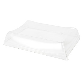 Couvercle Plastique pour Plateau 12x16cm (300 Unités)