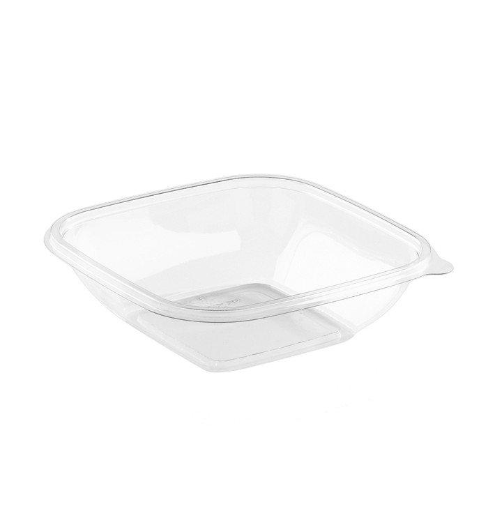 Bol en Plastique PET 750ml 175x175x50mm (50 Utés) Bol en Plastique PET 750ml 175x175x50mm (50 Utés)
