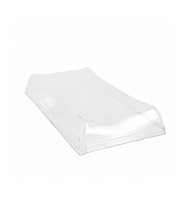 Couvercle Plastique pour Plateau de 12x22cm (50 Unités) Couvercle Plastique pour Plateau de 12x22cm (50 Unités)