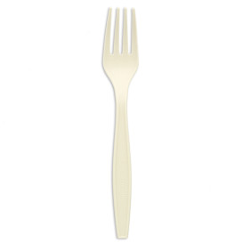 Fourchette Amidon de Maïs CPLA Blanc 17,5 cm (1500 Utés)