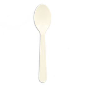 Petite Cuillère Amidon de Maïs CPLA Blanc 12,5 cm (50 Utés)