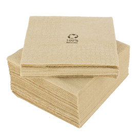 Serviette Cocktail Ecologique 20x20cm (100 Utés)