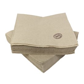Serviette Papier Eco "Recycled" 33x33cm 1E (100 Utés)