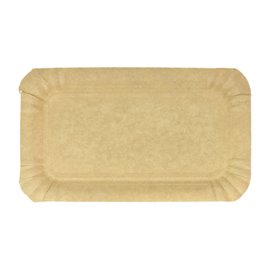 Plat rectangulaire en Carton Kraft 10x16 cm (3000 Unités)