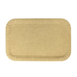 Plat rectangulaire en Carton Kraft 12x19 cm (1800 Unités)