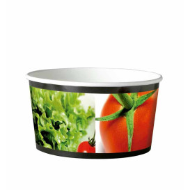 Saladier en Carton Petit 635ml (45 Unités)