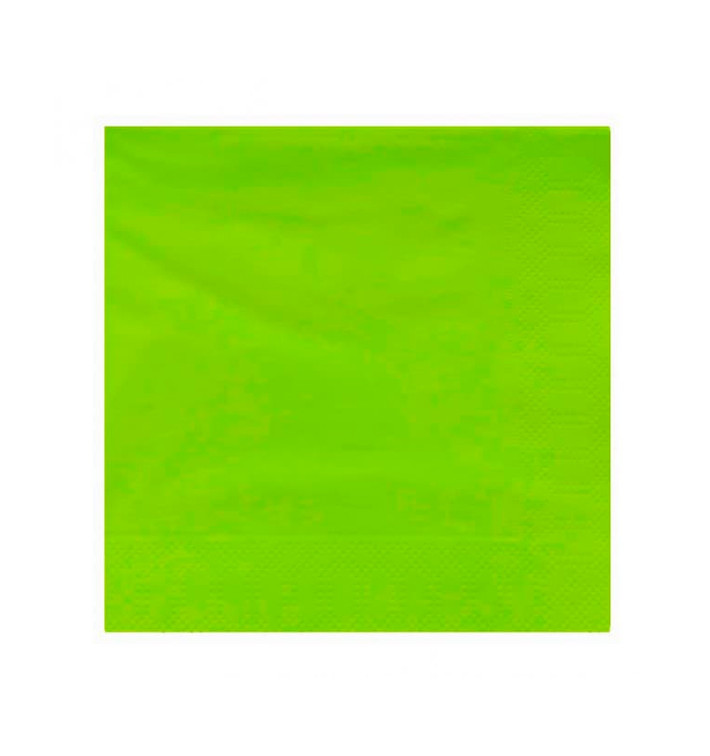Serviette Papier à Cocktail 20x20cm Pistache (6000 Utés) Serviette Papier à Cocktail 20x20cm Pistache (6000 Utés)