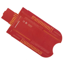 Emballage Hot Dog Design 17x5x3,5cm (1.000 Unités)