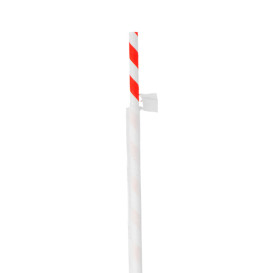Paille Papier Ø6mm 20cm Emballée Individuellement (6000 Utés)