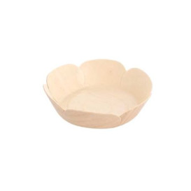 Mini Bol en Bois Ø10,5 cm (50 Utés)