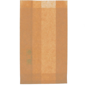 Sachet Hamburger Ingraissable Kraft 12+6x20cm (1000 Utés)