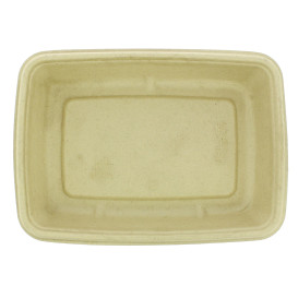 Boîte Canne à Sucre PLA 950ml 23x16,5x5cm (75 Utés)