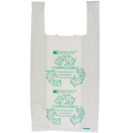 Sac à Bretelles 100% Compostable 40x50cm (100 Utés)