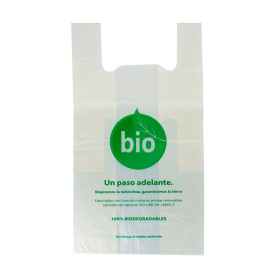 Sac à Bretelles 100% Compostable 50x55 cm (100 Utés)