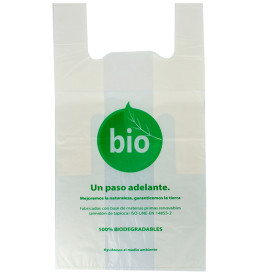 Sac à Bretelles 100% Compostable 55x60cm (500 Utés)