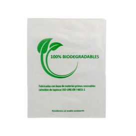 Sac Plastique 100% Compostable 16x24cm (100 Utés)