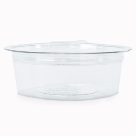 Pot Rond avec charnière APET Transparent 50ml Ø70mm (50 Utés)