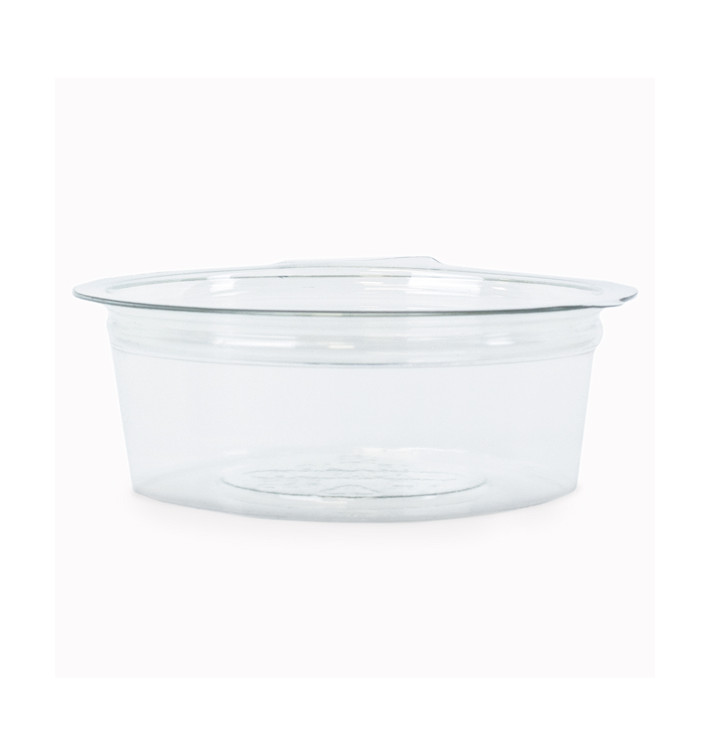 Pot Rond avec charnière APET Transparent 50ml Ø70mm (50 Utés) Pot Rond avec charnière APET Transparent 50ml Ø70mm (50 Utés)