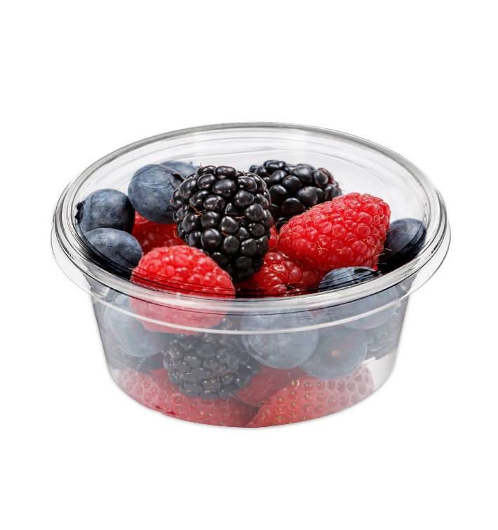 Récipient Compostable PLA Transparent 145ml (100 Utés) Récipient Compostable PLA Transparent 145ml (100 Utés)