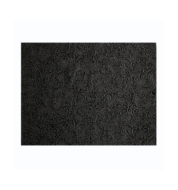 Set de Table en Non-Tissé PLUS Noir 30x40cm (500 Utés) Set de Table en Non-Tissé PLUS Noir 30x40cm (500 Utés)