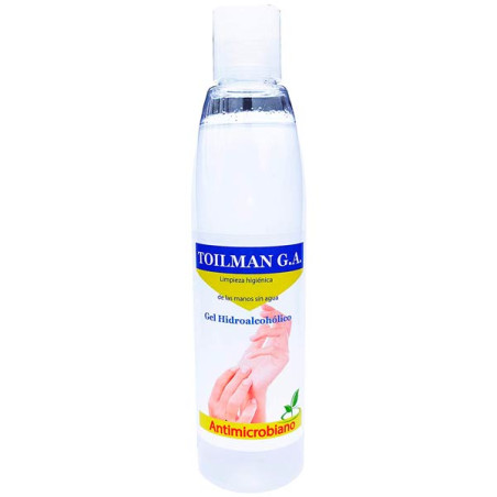 Gel sanitaire hydroalcoolique antibactérien 250ml (24 Utés)